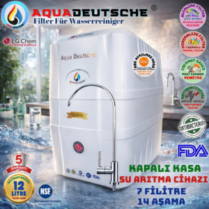 AQUA DEUTSCHE 12 LİTRE 7 FİLTRE 14 AŞAMA SU ARITMA CİHAZI