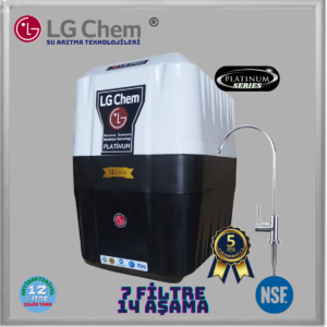 LG Chem PLATINUM 12 LİTRE 7 FİLTRE 14 AŞAMA TERS OZMOZ SU ARITMA CİHAZI