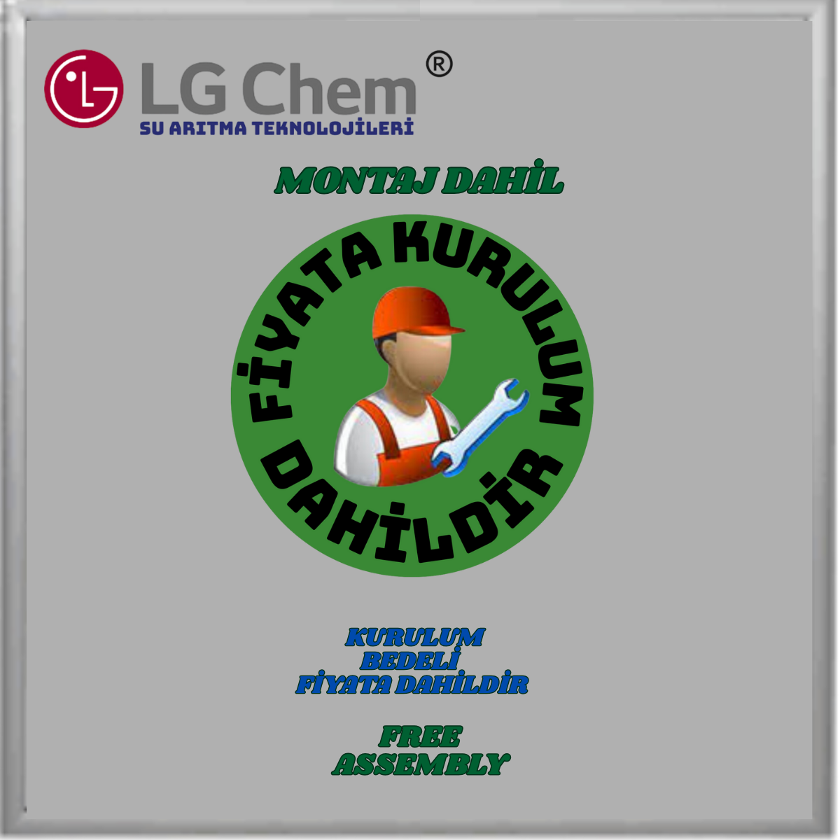 LG Chem PLATINUM ÜCRETSİZ MONTAJLI 12 LİTRE 7 FİLTRE 14 AŞAMA TERS OZMOZ SU ARITMA CİHAZI - Görsel 3