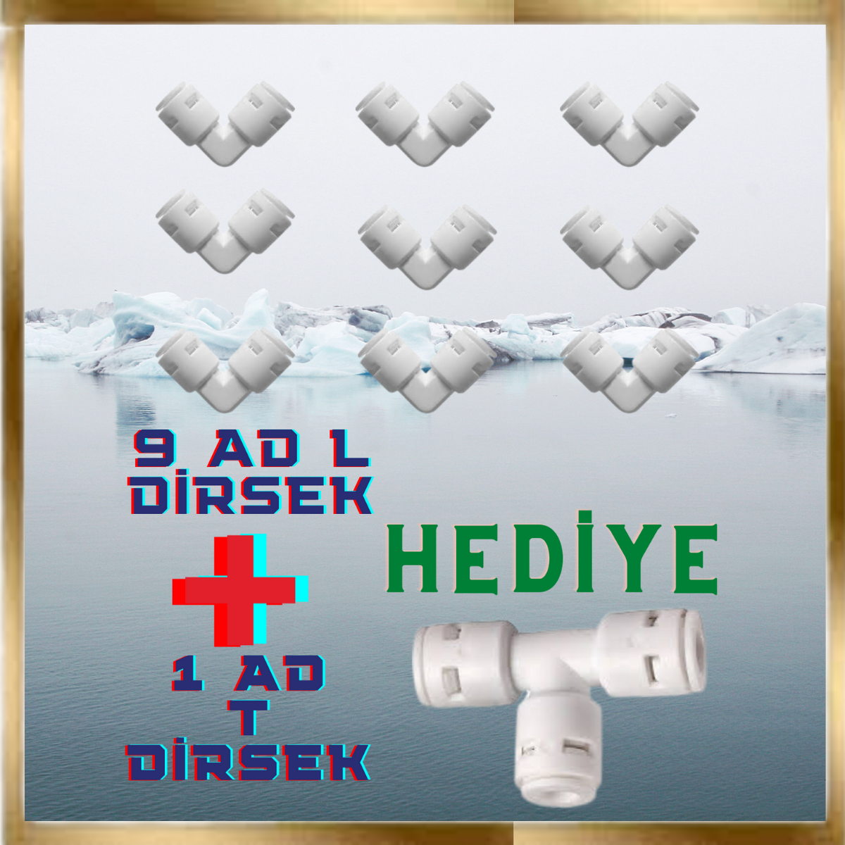 LG Chem GOLD KAPALI KASA SU ARITMA CİHAZI 6'LI FİLTRE SETİ 90 GPD NANO MEMBRANLI - Görsel 7