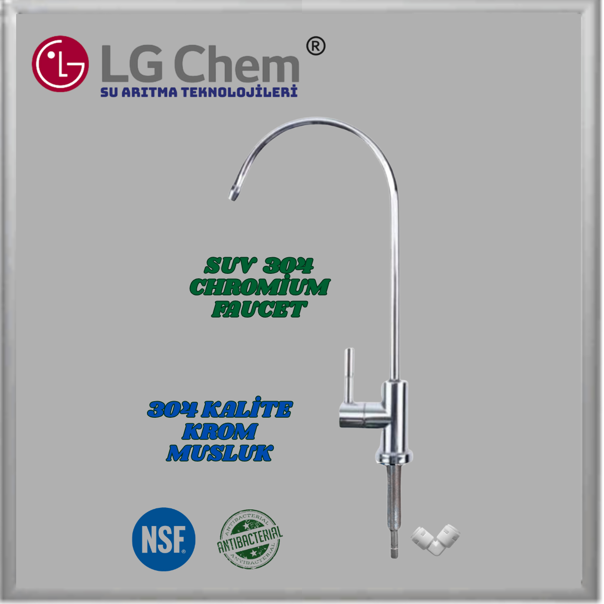 LG Chem PLATINUM 12 LİTRE 7 FİLTRE 14 AŞAMA TERS OZMOZ SU ARITMA CİHAZI - Görsel 2