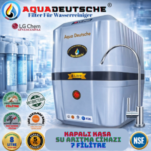 AQUA DEUTSCHE 8 LİTRE 7 FİLTRE 14 AŞAMA SU ARITMA CİHAZI