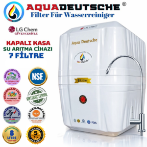 AQUA DEUTSCHE 8 LİTRE 7 FİLTRE 14 AŞAMA SU ARITMA CİHAZI