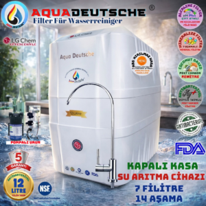 AQUA DEUTSCHE 12 LİTRE 7 FİLTRE 14 AŞAMA SU ARITMA CİHAZI