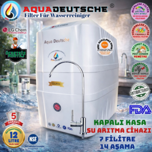 AQUA DEUTSCHE 12 LİTRE 7 FİLTRE 14 AŞAMA SU ARITMA CİHAZI