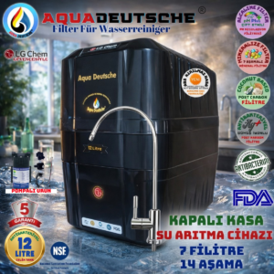 AQUA DEUTSCHE 12 LİTRE 7 FİLTRE 14 AŞAMA SU ARITMA CİHAZI