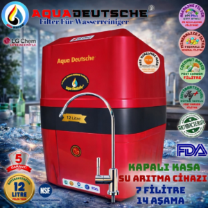 AQUA DEUTSCHE 12 LİTRE 7 FİLTRE 14 AŞAMA SU ARITMA CİHAZI