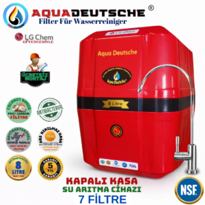 AQUA DEUTSCHE ÜCRETSİZ MONTAJ 8 LİTRE 7 FİLTRE 14 AŞAMA SU ARITMA CİHAZI