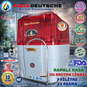 AQUA DEUTSCHE 12 LİTRE 7 FİLTRE 14 AŞAMA SU ARITMA CİHAZI