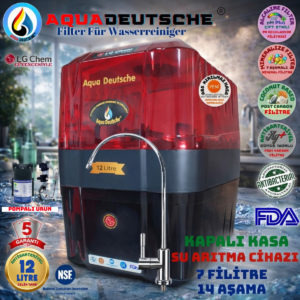 AQUA DEUTSCHE 12 LİTRE 7 FİLTRE 14 AŞAMA SU ARITMA CİHAZI