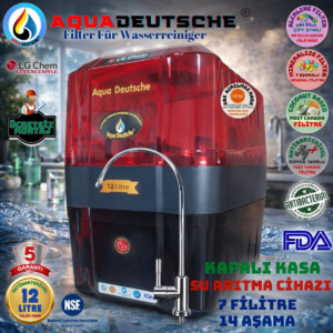 AQUA DEUTSCHE 12 LİTRE 7 FİLTRE 14 AŞAMA SU ARITMA CİHAZI