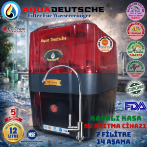 AQUA DEUTSCHE 12 LİTRE 7 FİLTRE 14 AŞAMA SU ARITMA CİHAZI