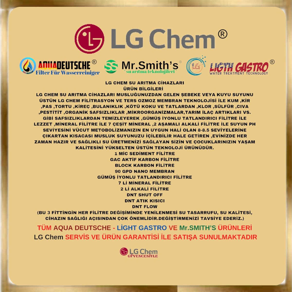 AQUA DEUTSCHE 8 LİTRE 7 FİLTRE 14 AŞAMA SU ARITMA CİHAZI - Görsel 9