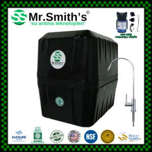 Mr.Smith's Home Concept POMPALI-KOMPOZİT TATLANDIRICI FİLTRELİ Ters Ozmoz Su Arıtma Cihazı