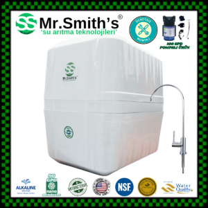 Mr.Smith's Home Concept POMPALI & MONTAJ DAHİL KOMPOZİT TATLANDIRICI FİLTRELİ Ters Ozmoz Su Arıtma Cihazı