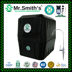 Mr.Smith's Home Concept POMPALI & MONTAJ DAHİL KOMPOZİT TATLANDIRICI FİLTRELİ Ters Ozmoz Su Arıtma Cihazı