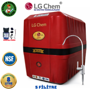 LG Chem COOL ÜCRETSİZ MONTAJ&POMPALI 8 LİTRE 7 FİLTRE 14 AŞAMA SU ARITMA CİHAZI