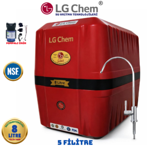 LG Chem COOL POMPALI 8 LİTRE 7 FİLTRE 14 AŞAMA SU ARITMA CİHAZI