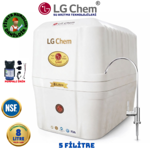 LG Chem COOL ÜCRETSİZ MONTAJ&POMPALI 8 LİTRE 7 FİLTRE 14 AŞAMA SU ARITMA CİHAZI