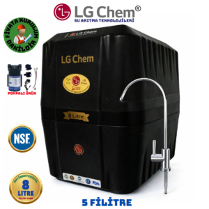 LG Chem COOL ÜCRETSİZ MONTAJ&POMPALI 8 LİTRE 7 FİLTRE 14 AŞAMA SU ARITMA CİHAZI