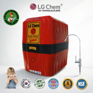 LG Chem COOL ÜCRETSİZ MONTAJ 12 LİTRE 7 FİLTRE 14 AŞAMA SU ARITMA CİHAZI