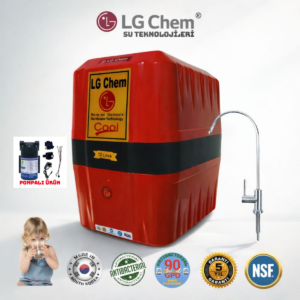 LG Chem COOL POMPALI 12 LİTRE 7 FİLTRE 14 AŞAMA SU ARITMA CİHAZI