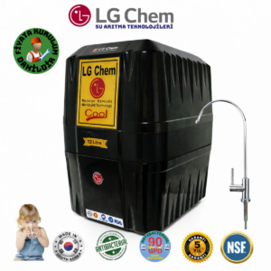 LG Chem COOL ÜCRETSİZ MONTAJ 12 LİTRE 7 FİLTRE 14 AŞAMA SU ARITMA CİHAZI