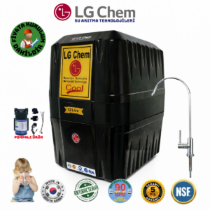 LG Chem COOL ÜCRETSİZ MONTAJ&POMPALI 12 LİTRE 7 FİLTRE 14 AŞAMA SU ARITMA CİHAZI