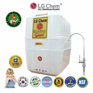 LG Chem COOL ÜCRETSİZ MONTAJ 12 LİTRE 7 FİLTRE 14 AŞAMA SU ARITMA CİHAZI