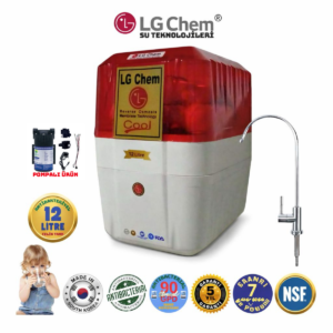 LG Chem COOL POMPALI 12 LİTRE 7 FİLTRE 14 AŞAMA SU ARITMA CİHAZI