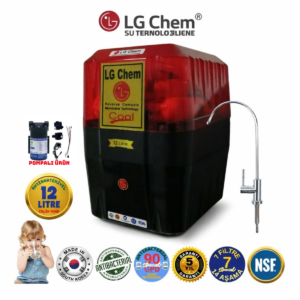 LG Chem COOL POMPALI 12 LİTRE 7 FİLTRE 14 AŞAMA SU ARITMA CİHAZI