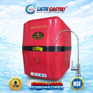 LIGTH GASTRO SPECIAL 8 LİTRE 90 GPD MEMBRANLI SU ARITMA CİHAZI.