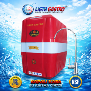 LİGTH GASTRO SPECIAL 12 LİTRE 90 GPD NANO MEMBRANLI SU ARITMA CİHAZI