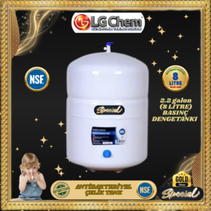 LG Chem 8 LİTRE (2.2 GALON) SU ARITMA CİHAZLARI BASINÇ DENGE TANKI