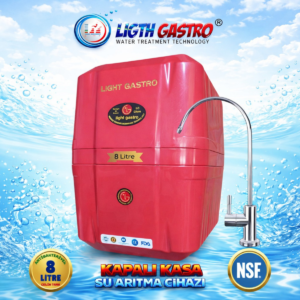 LIGTH GASTRO SPECIAL 8 LİTRE 90 GPD MEMBRANLI SU ARITMA CİHAZI