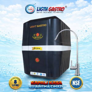 LIGTH GASTRO SPECIAL 8 LİTRE 90 GPD MEMBRANLI SU ARITMA CİHAZI