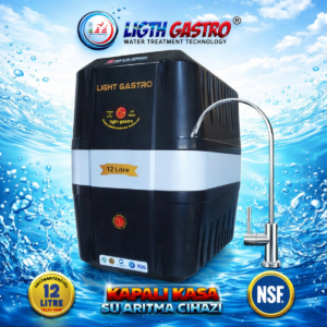 LİGHT GASTRO SPECIAL 12 LİTRE 90 GPD NANO MEMBRANLI SU ARITMA CİHAZI
