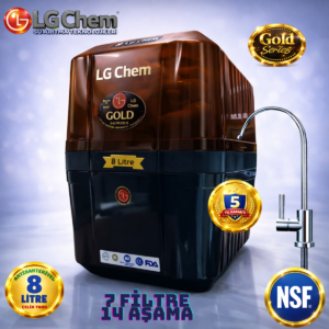 LG Chem GOLD 8 LİTRE 7 FİLTRE 14 AŞAMA SU ARITMA CİHAZI