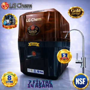 LG Chem GOLD POMPALI 8 LİTRE 7 FİLTRE 14 AŞAMA SU ARITMA CİHAZI