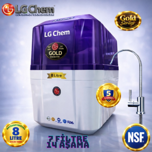 LG Chem GOLD MOR BEYAZ 8 LİTRE 7 FİLTRE 14 AŞAMA SU ARITMA CİHAZI