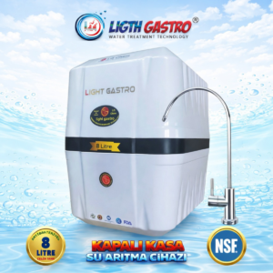 LIGTH GASTRO SPECIAL 8 LİTRE 90 GPD MEMBRANLI SU ARITMA CİHAZI