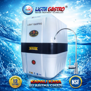 LİGTH GASTRO SPECIAL 12 LİTRE 90 GPD NANO MEMBRANLI SU ARITMA CİHAZI