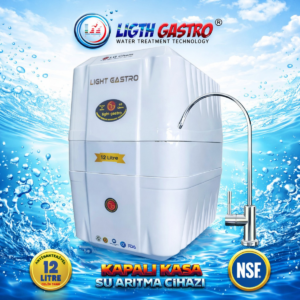 LİGTH GASTRO SPECIAL 12 LİTRE 90 GPD NANO MEMBRANLI SU ARITMA CİHAZI