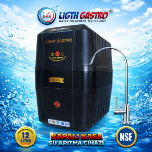 LİGTH GASTRO SPECIAL 12 LİTRE 90 GPD NANO MEMBRANLI SU ARITMA CİHAZI