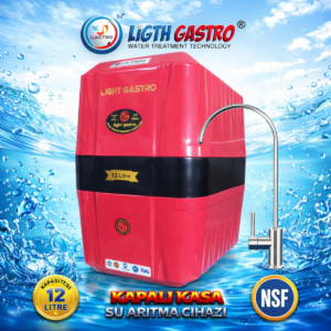 LİGTH GASTRO SPECIAL 12 LİTRE 90 GPD NANO MEMBRANLI SU ARITMA CİHAZI